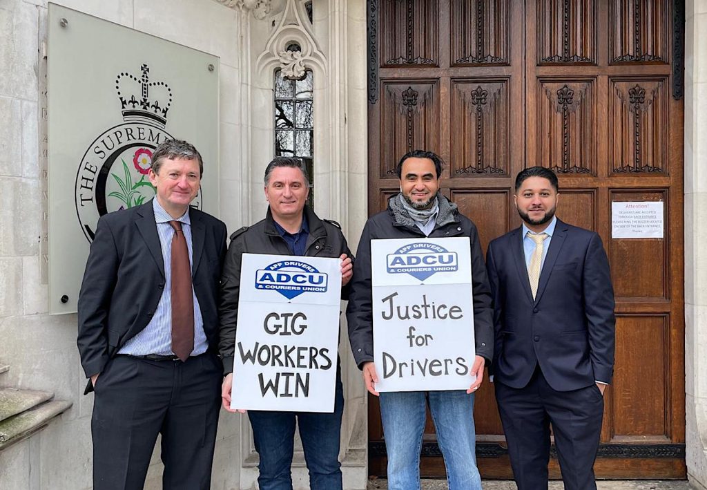 ADCU beats Uber in UK court 2021