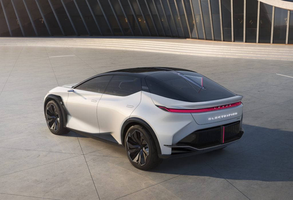 2021 Lexus LF-Z concept rear
